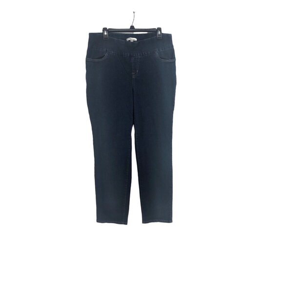 Woman Within Pull On Jeans 16W - Picture 1 of 3